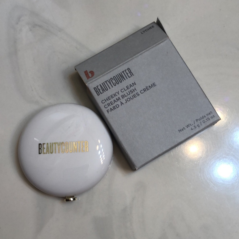 Beauty Counter Cheeky Clean Cream Blush Shade Lychee 4.5g NIB